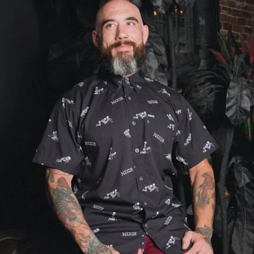 Dixxon Flannel 10 YRS OF BONIN' Short Sleeve Party Shirt Men's -2XL